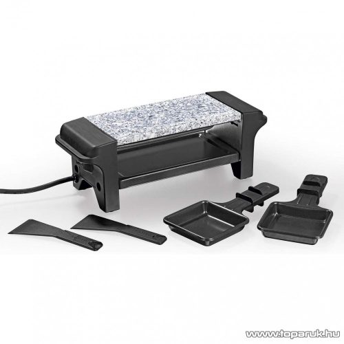 Asztali elektromos kőlapos raclette grillsütő, mini, 350W