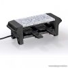 Asztali elektromos kőlapos raclette grillsütő, mini, 350W