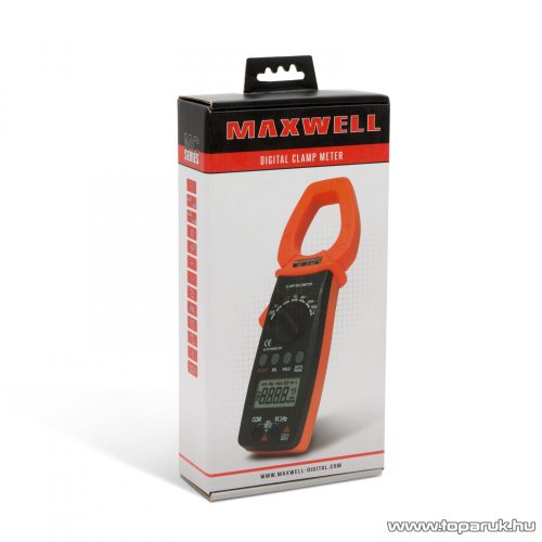 Maxwell MC-25 602 Digitális lakatfogó multiméter + hordtáska (25602)