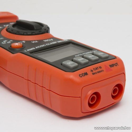 Maxwell MC-25 611 Digitális lakatfogó multiméter True RMS funkcióval + hordtáska (25611)