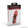 Maxwell MC-25 611 Digitális lakatfogó multiméter True RMS funkcióval + hordtáska (25611)