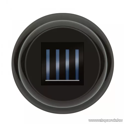 Garden of edeN 55667 Napelemes szolár rovarcsapda leszúrótüskével, akasztóval, fekete