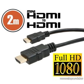   neXus Mini HDMI kábel aranyozott csatlakozóval, 2 m (20318)