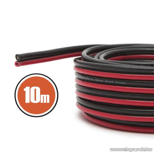 MNC Hangszórókábel 2 x 0,5 mm2, hosszúsága 10 m (NX20082x10)
