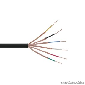   Árnyékolt vezeték, 6 x (8 x 0,1 mm2), 100 m/papírdob (20009)