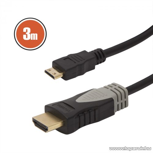 neXus HDMI C-A HDMI kábel HDMI A és Mini C csatlakozóval, 3 m (20426)