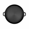 Perfect Home 12003 Öntöttvas grill serpenyő (kerek grill lap), 33 cm