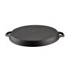 Perfect Home 12003 Öntöttvas grill serpenyő (kerek grill lap), 33 cm