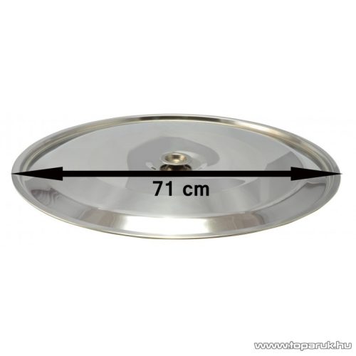 Perfect Home 12742 INOX Rozsdamentes edény fedő, 70 cm