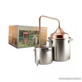   Perfect Home 48040 Réz INOX pálinkafőző készlet, 50 literes