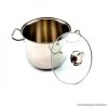 Perfect Home 92053 INOX fazék üvegfedővel, 8 literes