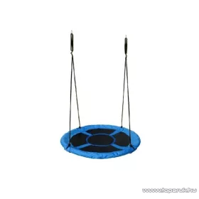   Kensho 47003 Wonderland Swing fészekhinta, 110 cm átmérő, kék-fekete