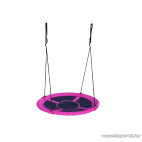   Kensho 47003 Wonderland Swing fészekhinta, 110 cm átmérő, rózsaszín-fekete