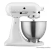 KitchenAid Classic 5K45SSEFW Konyhai robotgép, 4.3 literes dagasztógép 10 sebességfokozattal, matt fehér színben