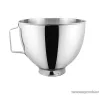 KitchenAid Classic 5KSM95PSEMC Konyhai robotgép, 4.3 literes dagasztógép 10 sebességfokozattal, acélszürke színben