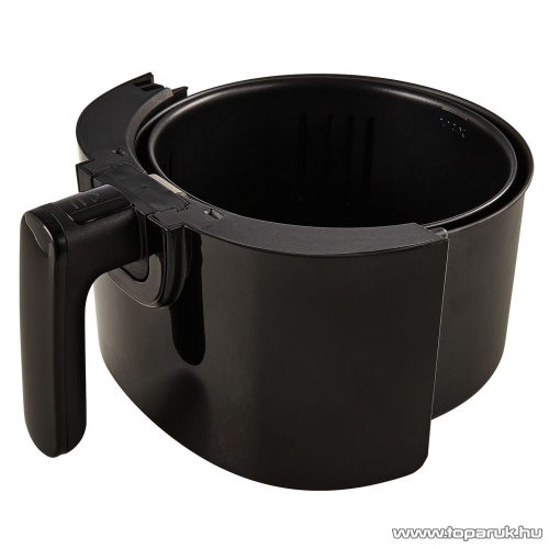 Ambiano GT-AF-05 Digitális Air Fryer, forrólevegős olajsütő, olajmentes meleglevegős fritőz, 2,6 liter, 1400 W