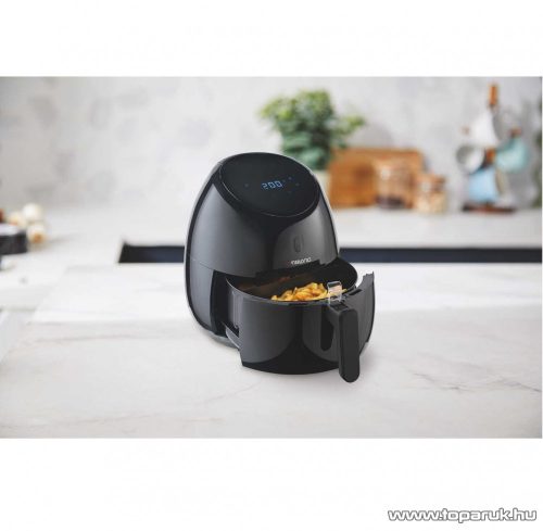 Ambiano XXL Digitális Air Fryer, forrólevegős olajsütő, olajmentes meleglevegős fritőz, 5 liter, 2000 W