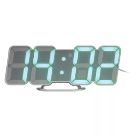 Auriol 4-LD6915 digitális LED kijelzős asztali és fali óra távirányítóval, dátum és hőmérséklet kijelzéssel