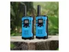 BRESSER Junior 16264 BLUE Profi Adó vevő készlet, gyermek walkie-talkie,  6 km-es hatótávolságú (Kék)