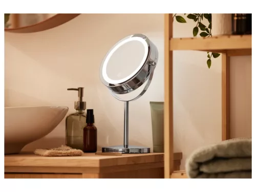 Cien Beauty LED-es sminktükör 5x nagyítással sminkeléshez