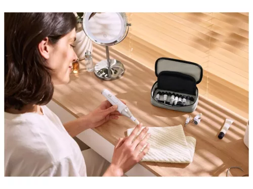 Cien Beauty elektromos körömreszelő állítható porvédő tokkal