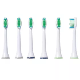   Cien CBZKS 6 A1 Fogkefe tartalék fej (pótfej) Nevadent és Philips Sonicare típusú fogkeféhez, 6 db / csomag