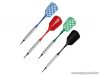 Crivit 4x LED kijelzős elektromos darts tábla készlet, 3 x 4 dart szettel (hálózati adapterrel és póthegyekkel), fekete-sárga színű