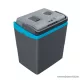 Rocktrail REK 29 C1 CoolBox ECO Hálózati / autós elektromos hűtőtáska fűtés funkcióval, 29 literes, szürke-kék