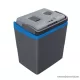 Crivit CEK 29 B5 CoolBox ECO Hálózati / autós elektromos hűtőtáska fűtés funkcióval, 29 literes, szürke / sötétkék