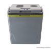 Rocktrail REK 29 D1 CoolBox ECO Hálózati / autós elektromos hűtőtáska fűtés funkcióval, 29 literes, szürke-zöld