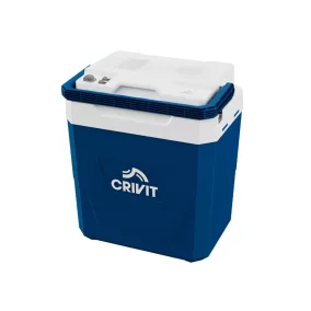   Crivit CKB 20-Li A1 SOLO Autós / hálózati / akkus hűtő fűtő elektromos hűtőtáska, 24 literes / 12V DC / 20V DC / 230V AC (ParkSide akku és töltő nélkül)