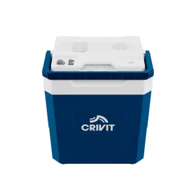   Crivit CKB 20-Li A1 SOLO Autós / hálózati / akkus hűtő fűtő elektromos hűtőtáska, 24 literes / 12V DC / 20V DC / 230V AC (ParkSide akku és töltő nélkül)