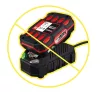 Crivit CKB 20-Li A1 SOLO Autós / hálózati / akkus hűtő fűtő elektromos hűtőtáska, 24 literes / 12V DC / 20V DC / 230V AC (ParkSide akku és töltő nélkül)