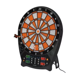 Crivit narancs-fehér elektronikus darts tábla 4 LED kijelzővel