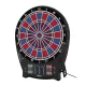 Crivit piros-kék elektronikus darts tábla 4 LED kijelzővel
