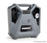   FERREX 818635 Sűrített levegős szivattyú dugattyús kompresszorral (táska kompresszor), 1,1 KW