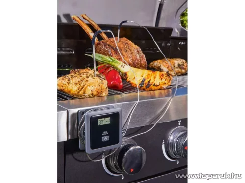 Grill Meister GFGT 433 B2 BBQ vezeték nélküli rádiós grillhőmérő