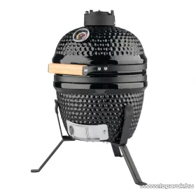   Grill Meister KANSAS Mini Kamado kerámiabetétes faszenes kerti grillsütő