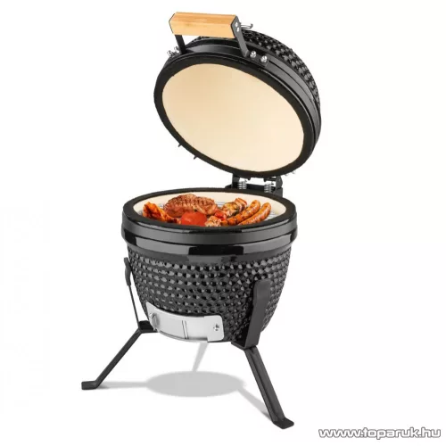 Grill Meister KANSAS Mini Kamado kerámiabetétes faszenes kerti grillsütő