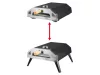 Grill Meister GGPO 4000 B1 PIZZABOX Gázos pizzakemence (gázüzemű pizza kemence), 400°C, 30 cm, PB gázos