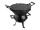Grill Meister HG08199 robusztus faszenes grillhordó 35 cm-es rácsszélességgel