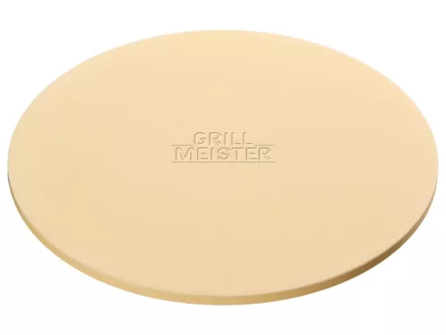 Grillmeister HG08760A Kör alakú kordierit pizzasütő kő (pizzakő), 38 x 1,2 cm