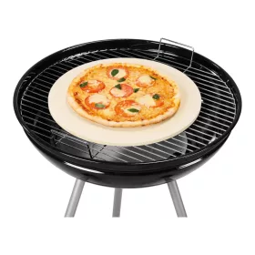  Grillmeister HG08760A Kör alakú kordierit pizzasütő kő (pizzakő), 38 x 1,2 cm