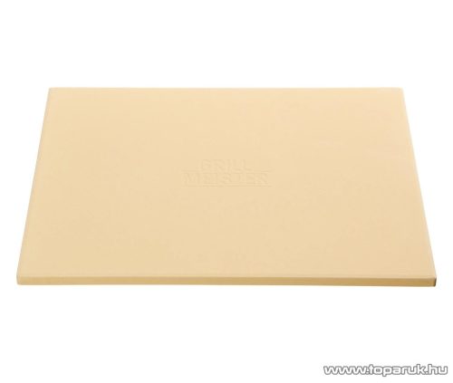 Grillmeister HG08760B Négyzet alakú kordierit pizzasütő kő (pizzakő), 30 x 38 cm