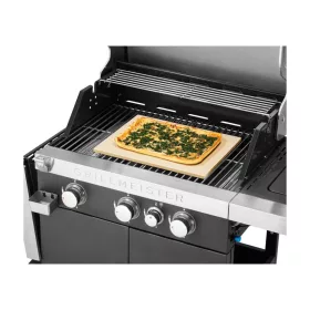   Grillmeister HG08760B Négyzet alakú kordierit pizzasütő kő (pizzakő), 30 x 38 x 1,2 cm