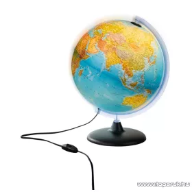   (ESZTÉTIKAI SÉRÜLT) Livarno Home 2025 GLOBUS LED világító földgömb, 30 cm