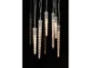 LIVARNO Home EZ-16515/WW Kültéri 15 db olvadó, csepegő jégcsap füzér 6 órás időzítővel, 148 db meleg fehér LED-es futófénnyel, 12,6 m