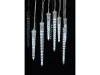 LIVARNO Home EZ-16516/WH Kültéri 15 db olvadó, csepegő jégcsap füzér 6 órás időzítővel, 148 db hideg fehér LED-es futófénnyel, 12,6 m