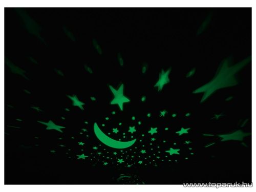 Livarno Home HG06101A LED-es csillagos égbolt kivetítő lámpa, mini projektor, hangulatvilágítás, kék