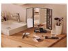 Cien BEAUTY (Livarno Home) CKLK 6 A3 BK Két oldalán behajtható és dönthető LED-es kozmetikai sminktükör 2 nagyítási fokozattal (2x és 5x), fekete